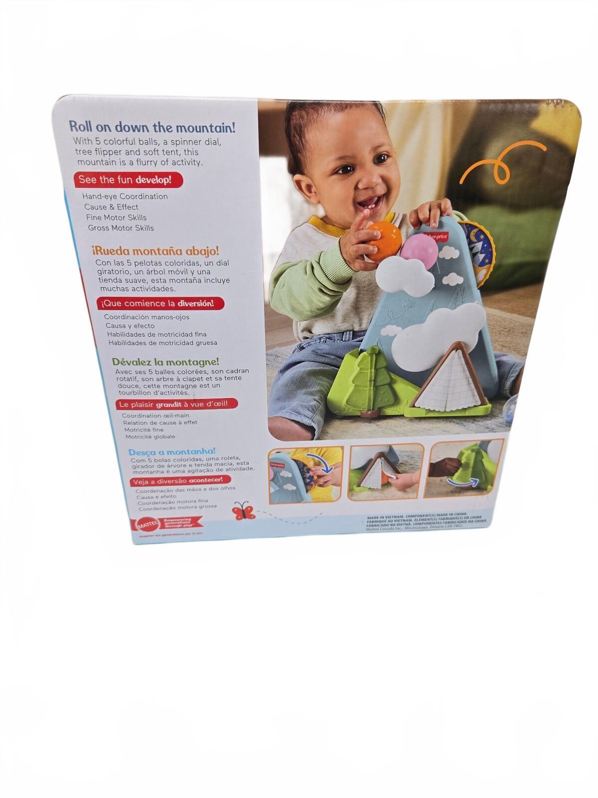 Fisher-Price Roll & Rattle Cloud Toy