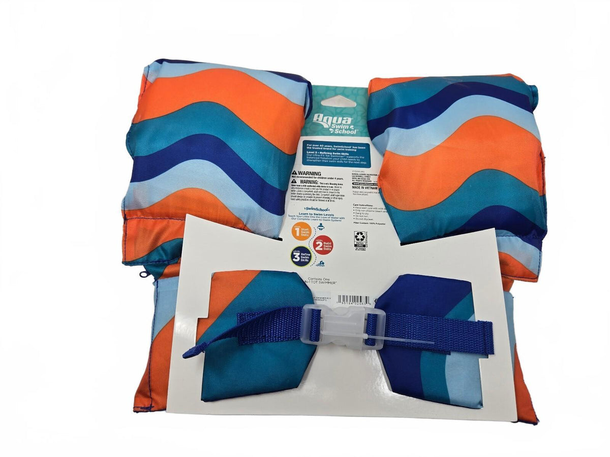 Aqua 2 in 1 Tot Swimmer Orange Blue