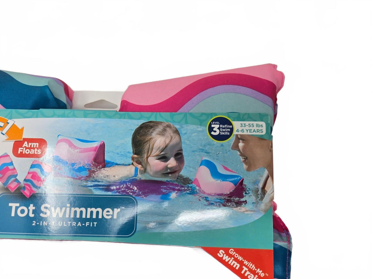 Aqua 2 in 1 Tot Swimmer Pink Blue