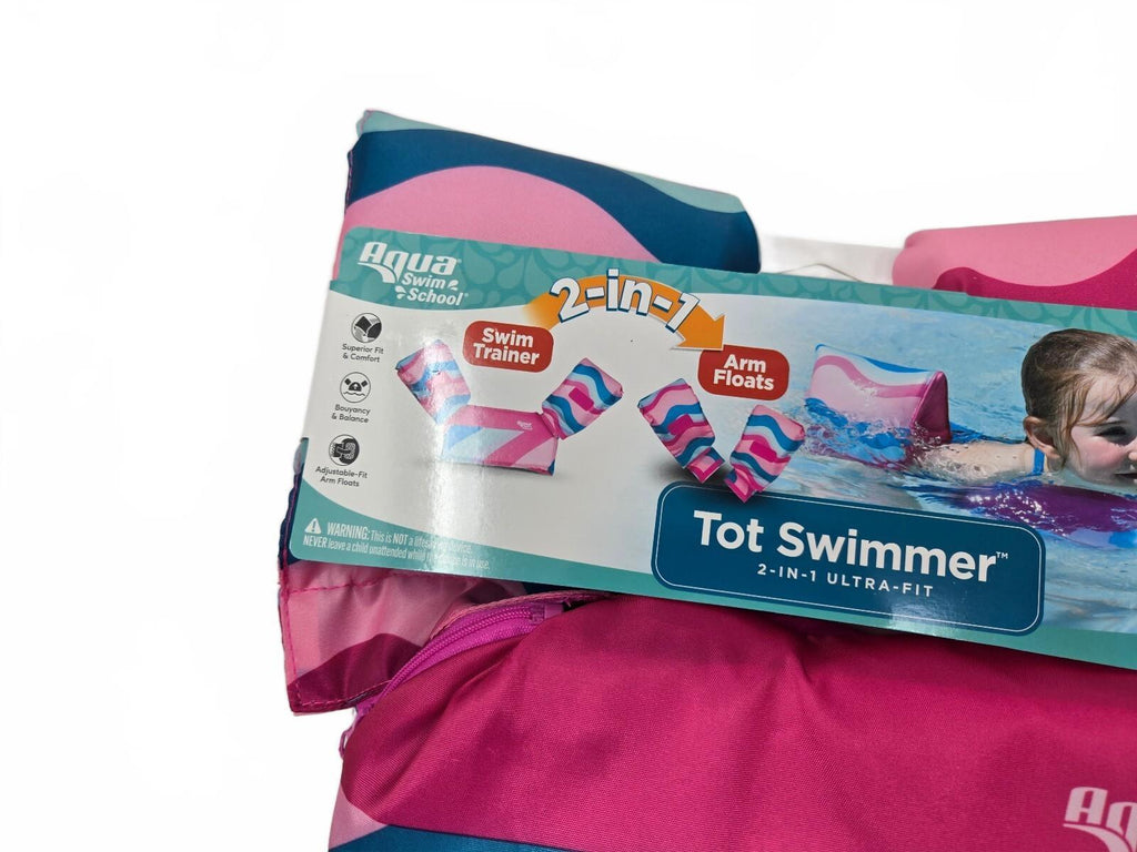 Aqua 2 in 1 Tot Swimmer Pink Blue
