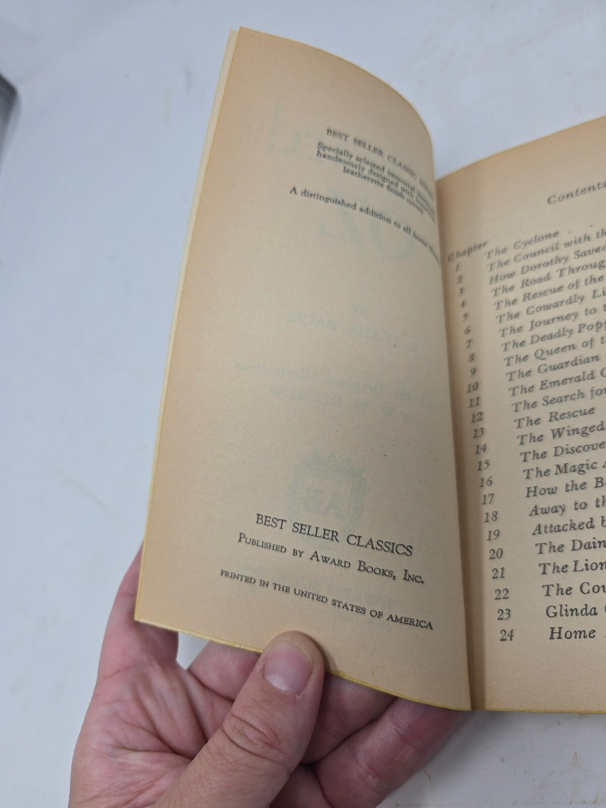 The Wizard of Oz by L Frank Baum hardcover