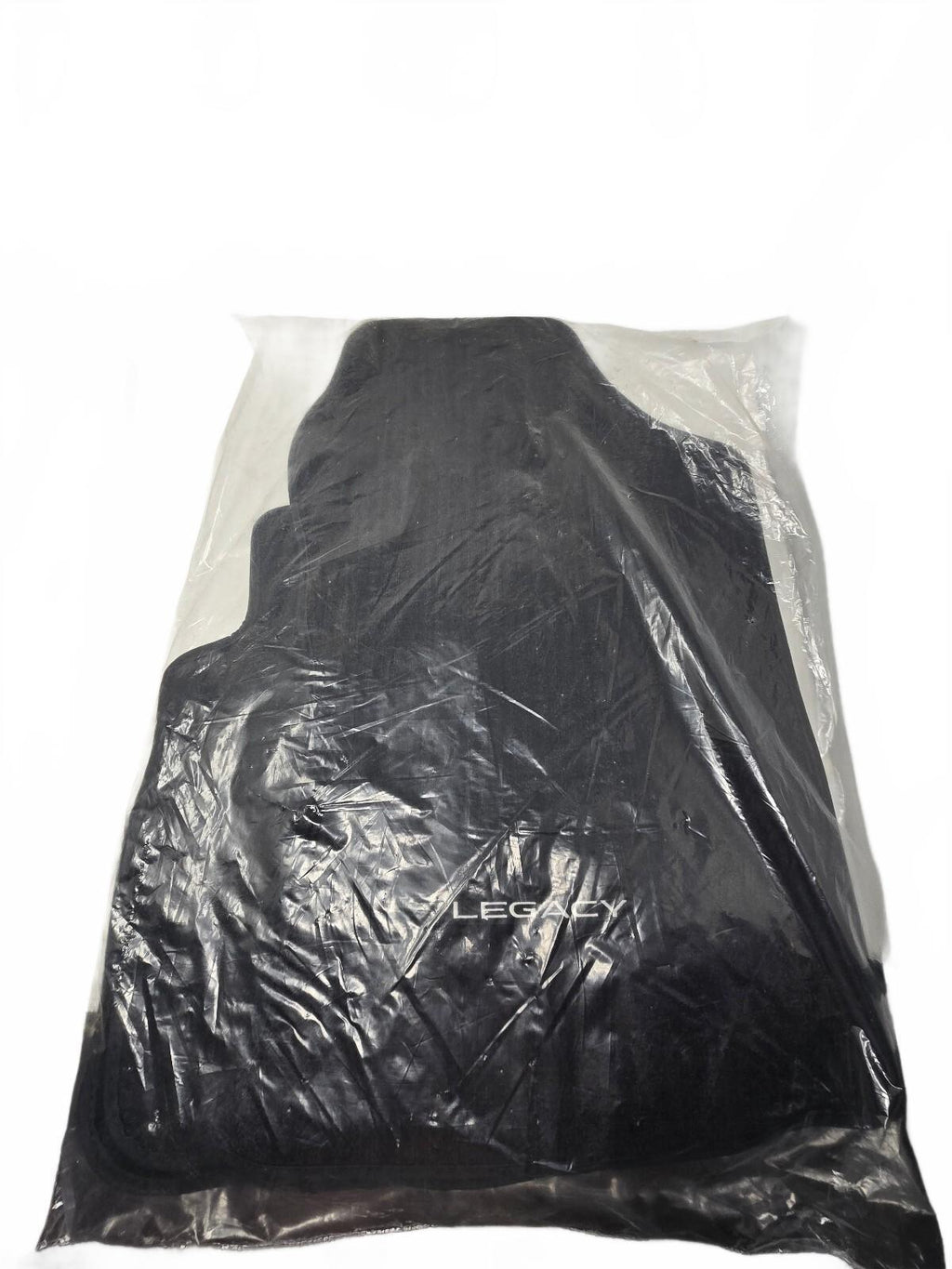 Legacy black car floor mats set