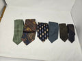 Men's neckties lot of 6 assorted ties