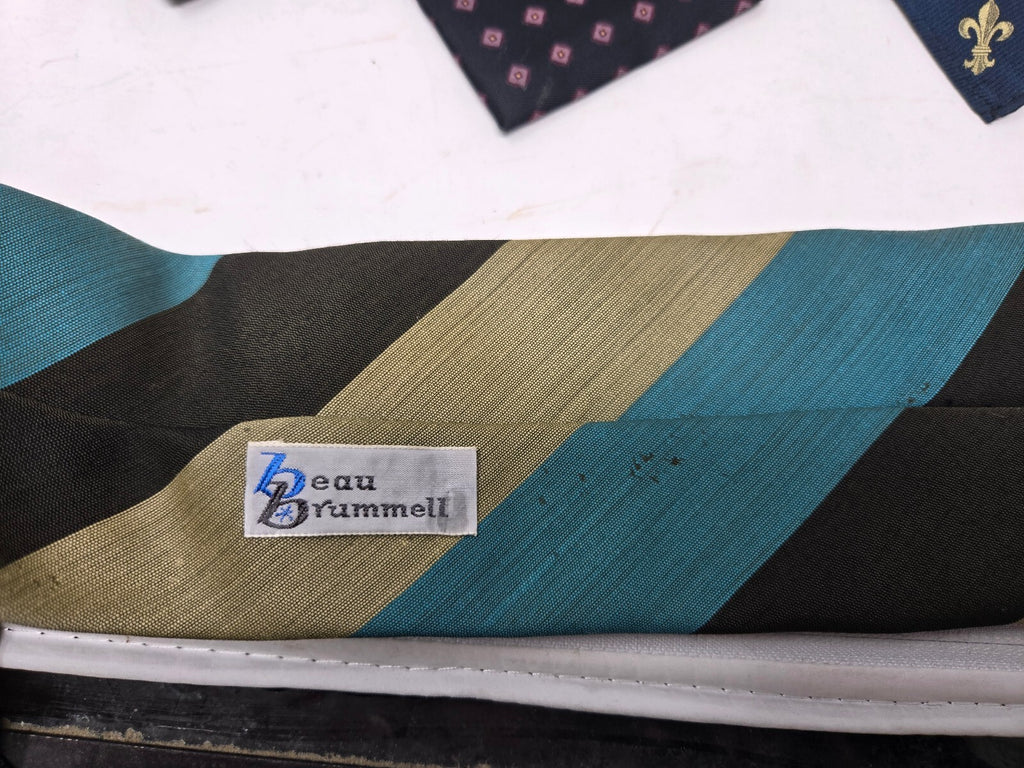 Men's neckties lot of 6 assorted patterns