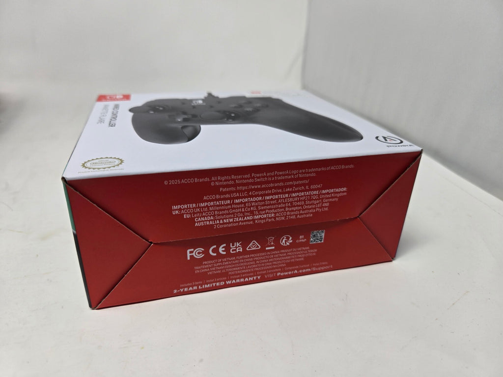 Nintendo Switch Black Wired Controller