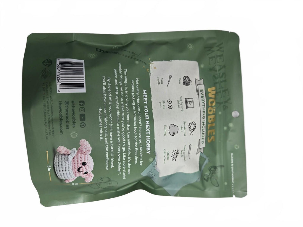 The Woobles Harry Potter Dobby Learn to Crochet Kit
