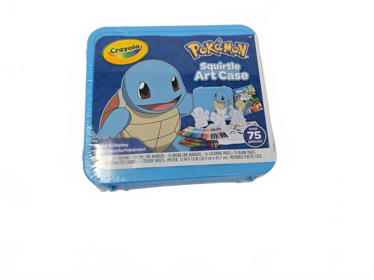Crayola Pokemon Squirtle art case