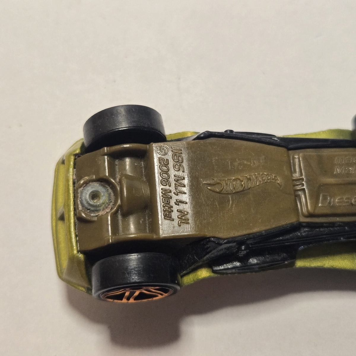 2006 Hot Wheels Dieselboy Green 1:64 DIECAST Toy Race Car