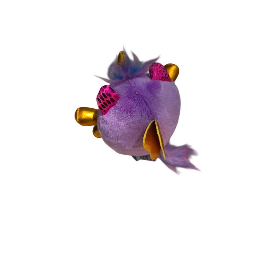 ZURU Rainbocorns Sparkle Heart Surprise Series 2 Purple Music DJ Unicorn Plush