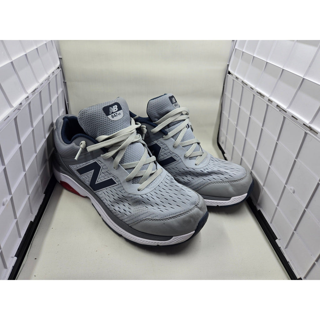 New Balance 847v4 Men's Sport Shoes Gray Silver Mink Walking Sneakers Size 13