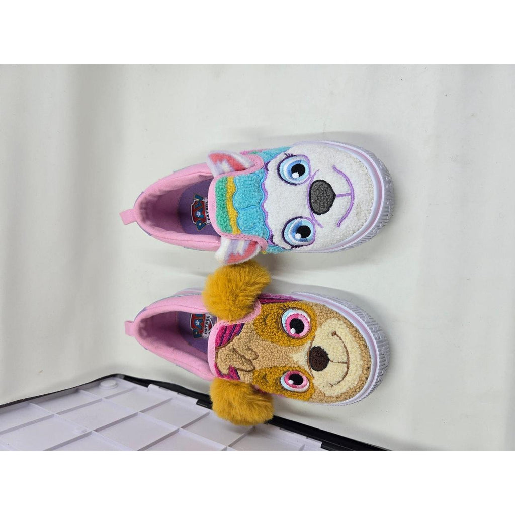 New Girls' Paw Patrol Slip-On Shoes Size 10 Multi-Color Comfortable and Fun