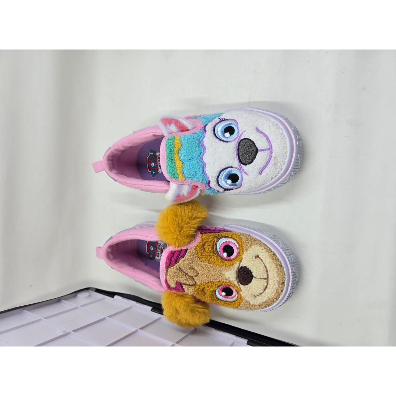 New Girls' Paw Patrol Slip-On Shoes Size 10 Multi-Color Comfortable and Fun
