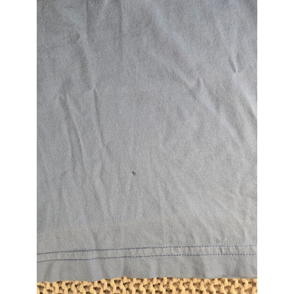 Phsycho Bunny KIds Blue Graphic Bunny t-Shirt Crew Neck Size 10-12 Short Sleeve
