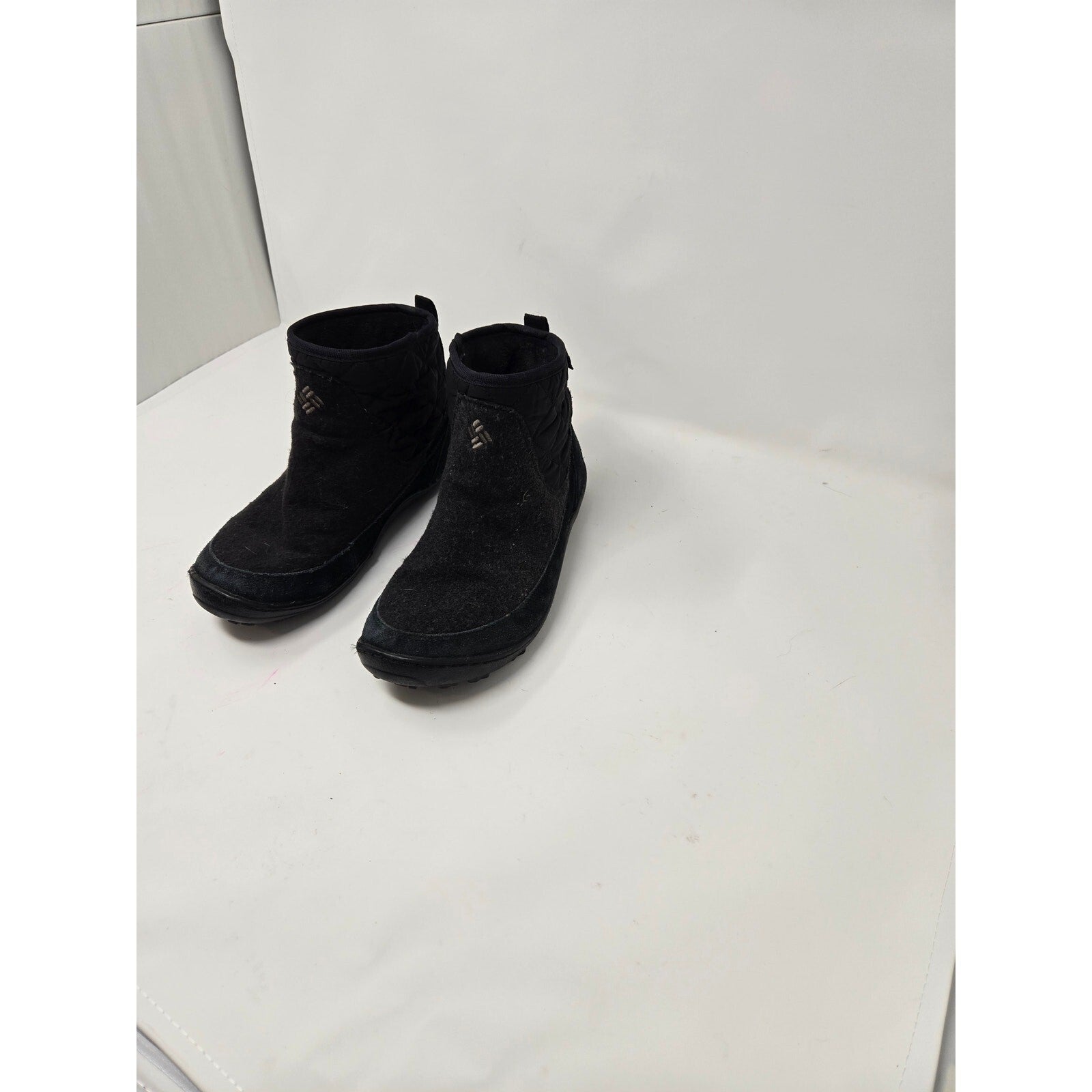 Columbia Snowpow Mid Black Waterproof Winter Snow Boot Women's Size 8 YL5235-010