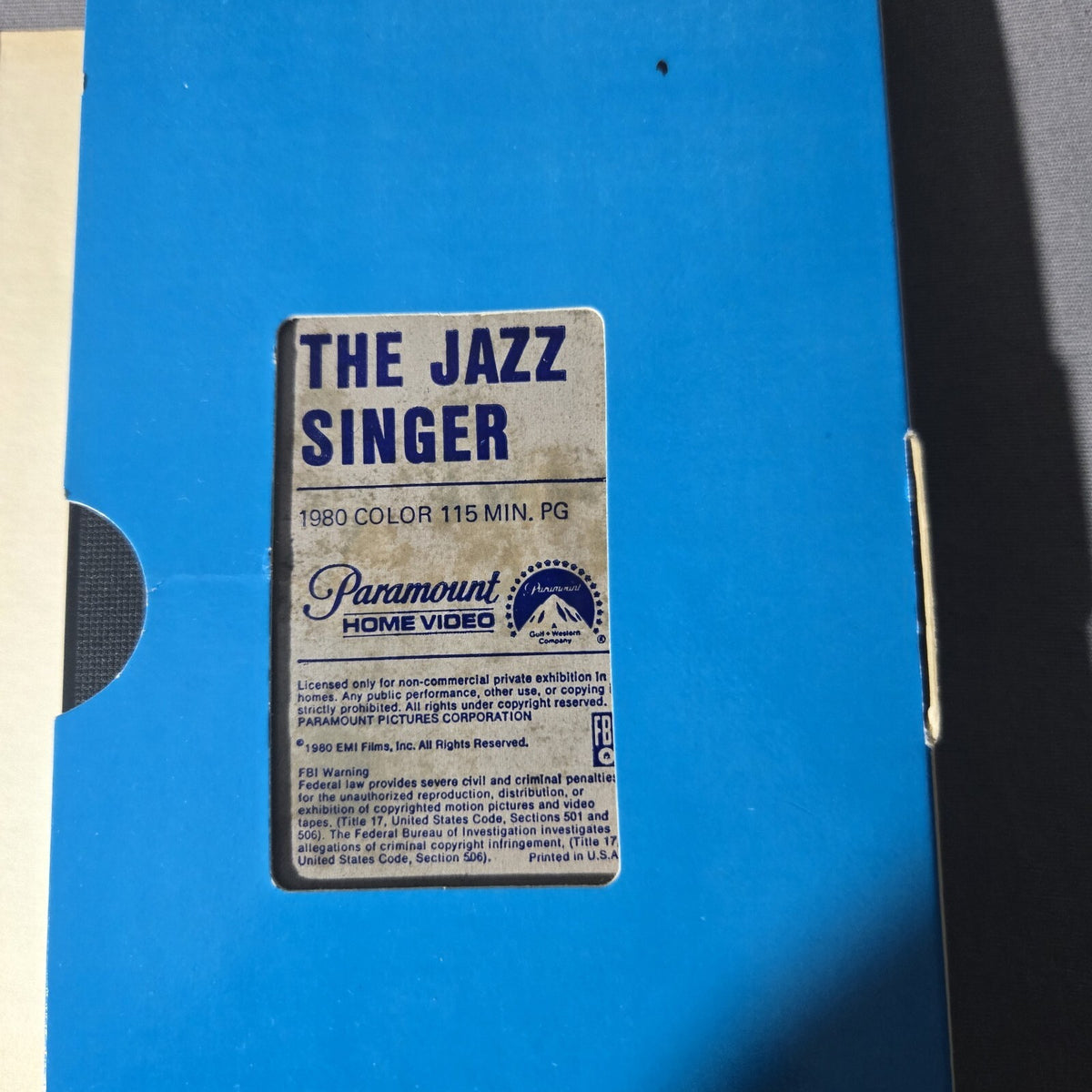 The Jazz Singer, 1980 ‧ Musical/Drama, Neil Diamond,  VHS