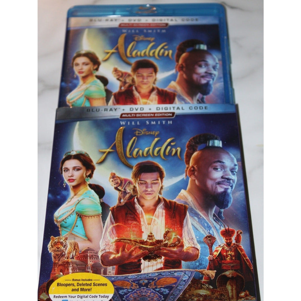 ALADDIN Blu Ray With Sleeve