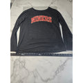 San Fransico 49ers Women's Long Sleeve Shirt Size Large Black Liners Cropped