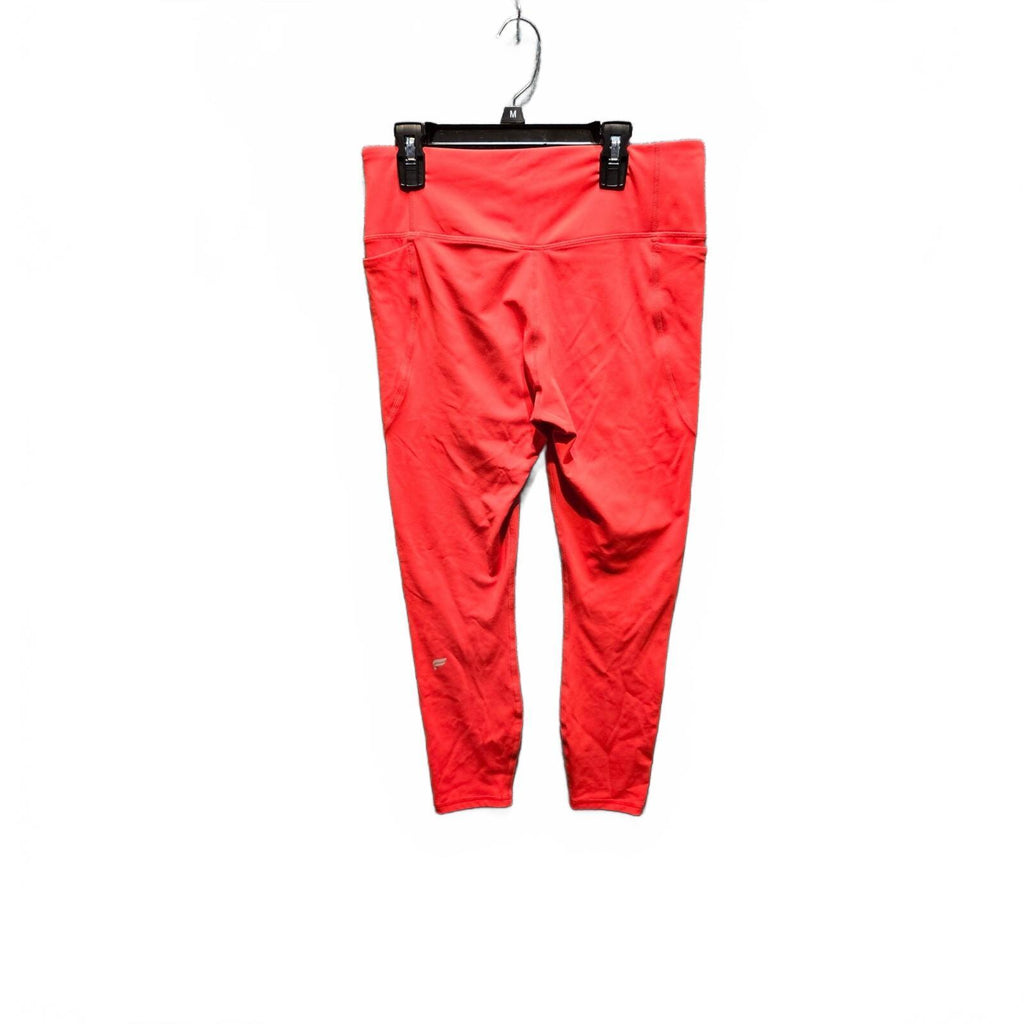 Fabletics PureLuxe High-Waisted Athletic Workout Leggings Red size med