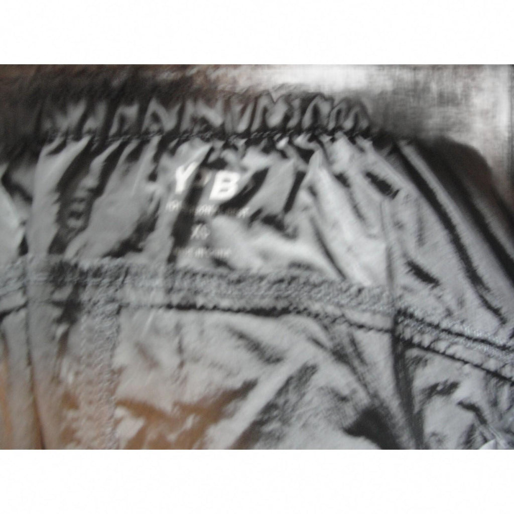 YPB Your Personal Best Gray Elastic Waist Drawstring Windbreaker size xs