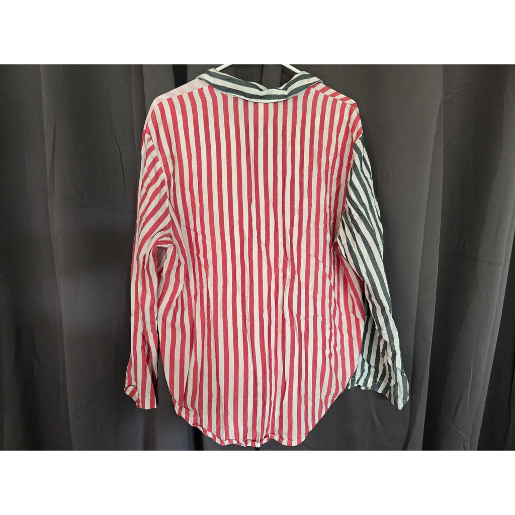 Victoria's Secret Women's Multi-Color Striped Sleepshirt, Size Large, Very Good
