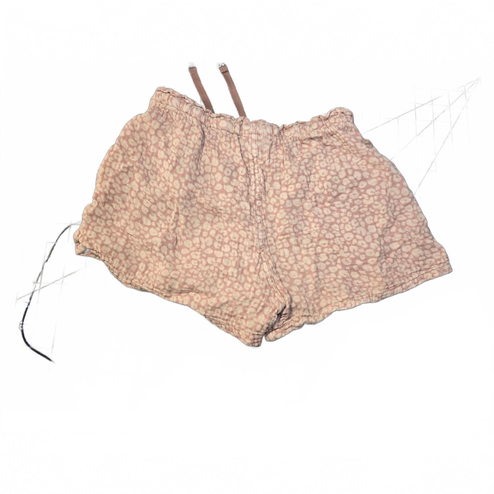 Cat and Jack Dusty Rose animal print woven Guaze Shorts size 14-16 xl