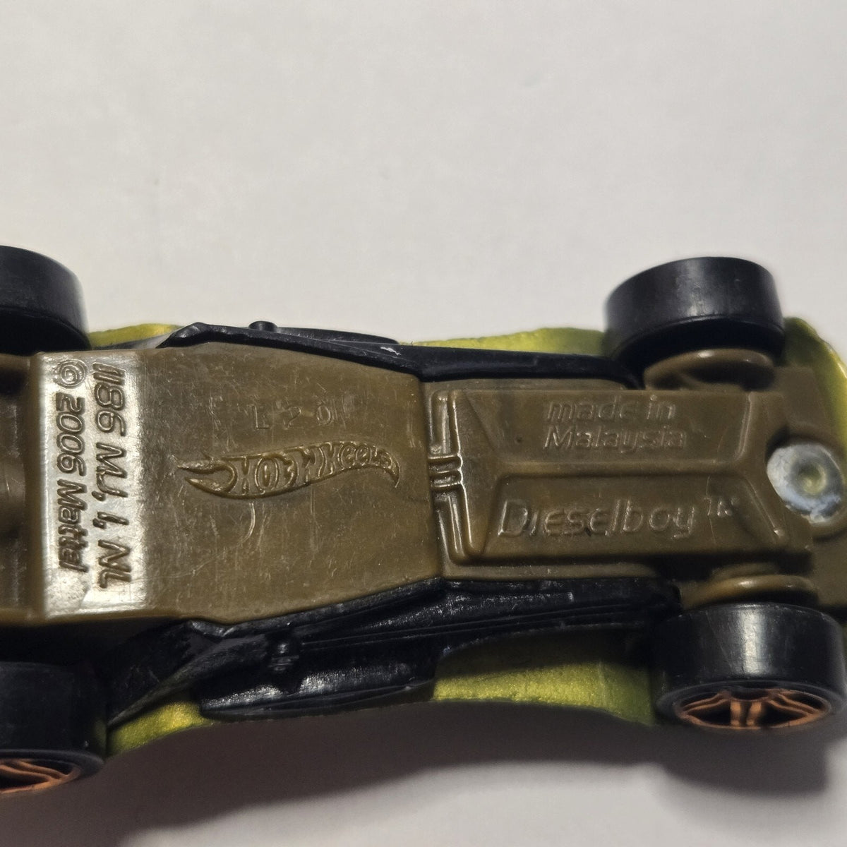 2006 Hot Wheels Dieselboy Green 1:64 DIECAST Toy Race Car