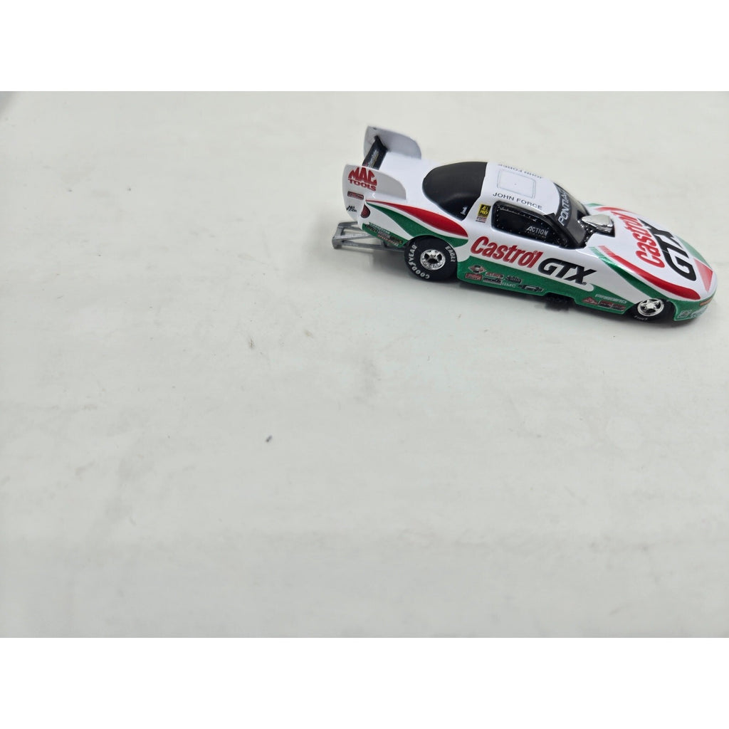 John Force 1997 Castrol GTX Pontiac Firebird NHRA Funny Car 1:64 Scale Action