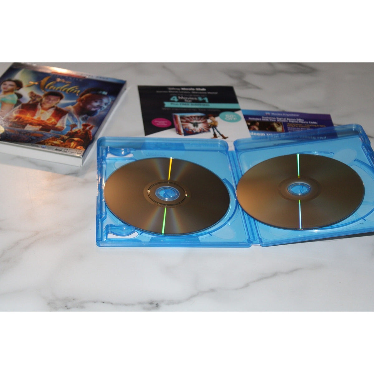 ALADDIN Blu Ray With Sleeve