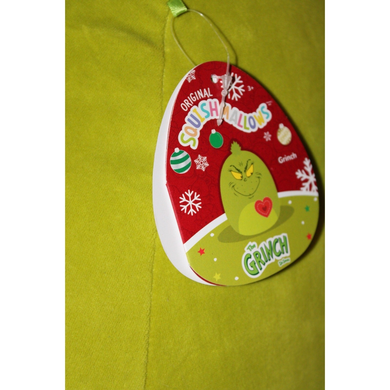 Squishmallows Official Kellytoy 20 Inch How the Grinch Stole Christmas Plush Nwt