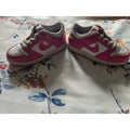 Toddlers size 8.5 Nike Dunks Low white/ Laser Fuchsia