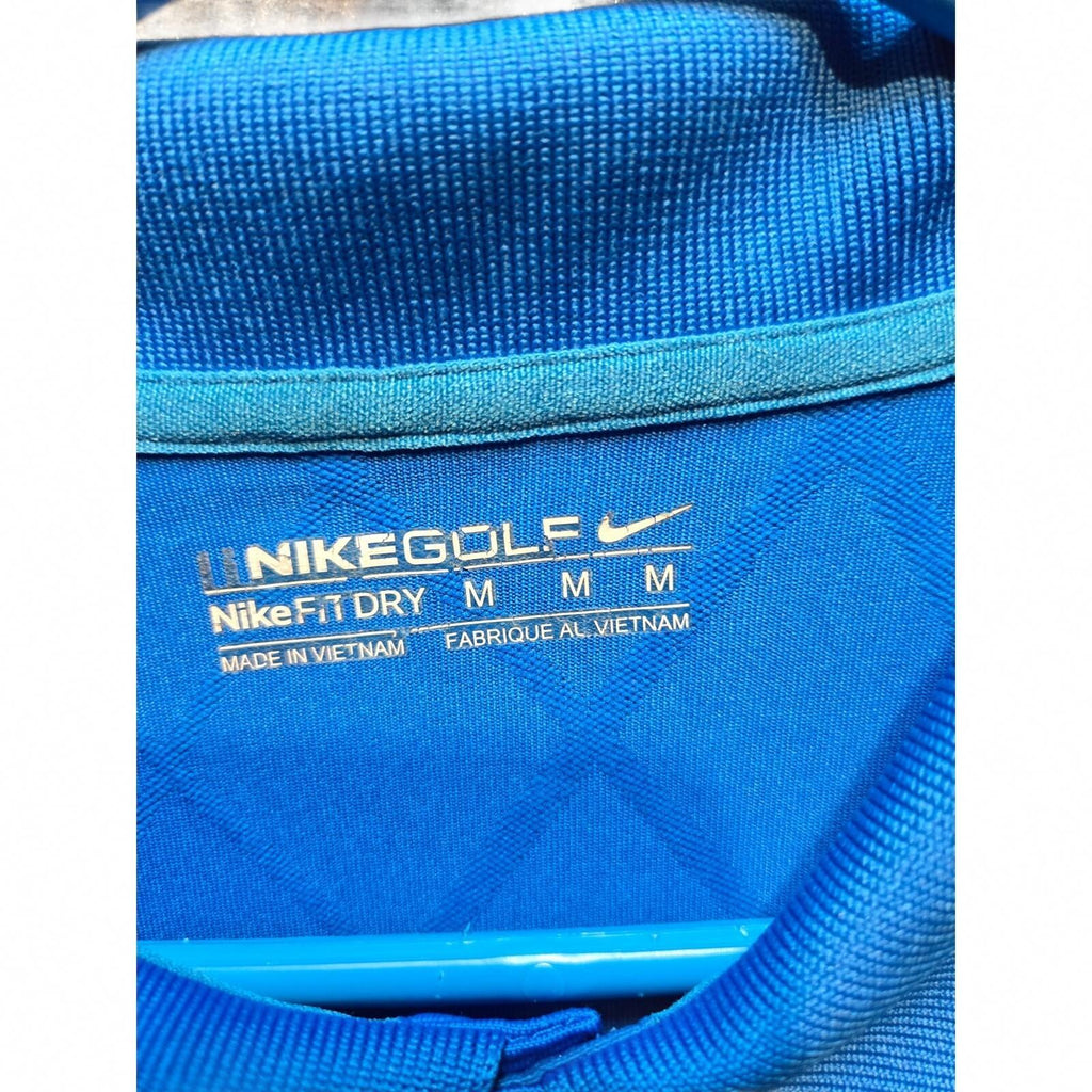 Nike Golf Men's Congressional Country Club AT&T National Dri-FIT Polo Blue XL