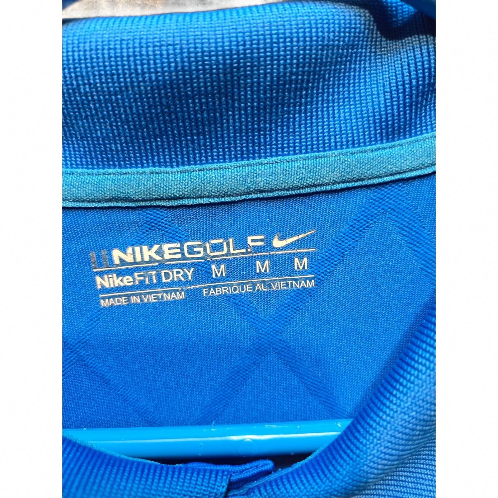 Nike Golf Men's Congressional Country Club AT&T National Dri-FIT Polo Blue XL
