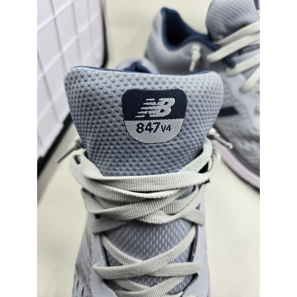 New Balance 847v4 Men's Sport Shoes Gray Silver Mink Walking Sneakers Size 13