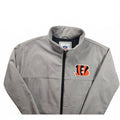 NFL Cincinnati Bengals Men's Tan Jacket with Team Logo - Very Good Condition