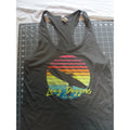 Dark grey "Long Doggers Est. 1997" racerback tank  size medium