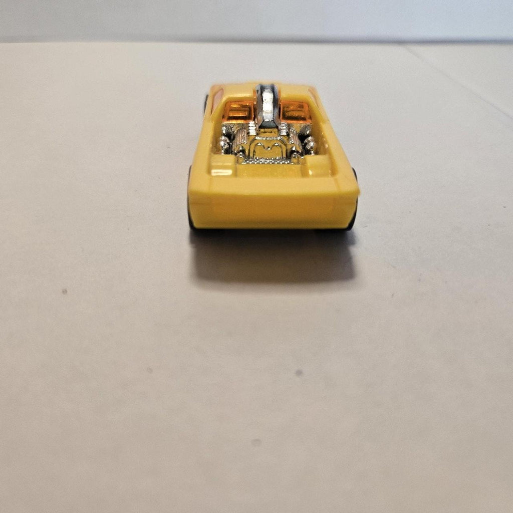 Hot Wheels Yellow Custom Pickup Truck Toy Car