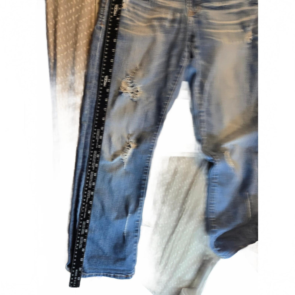 Dear John American Standard Women's Blue Denim Jeans Size 30 Distressed Fit
