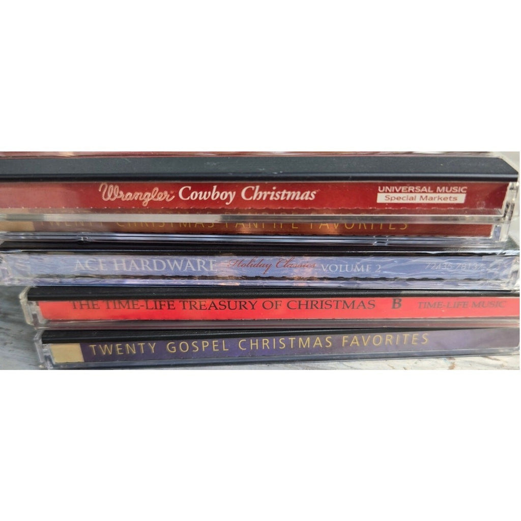 5 CHRISTMAS CD LOT