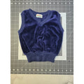 Vintage HealthTex Toddler Boys Dark blue pullover velvet sweater Top size 3T.