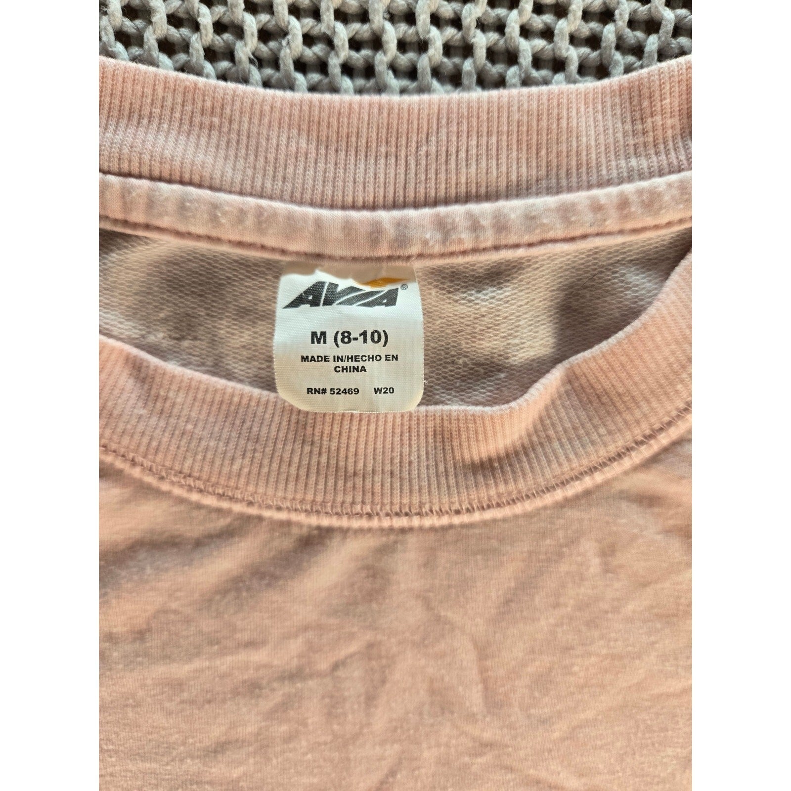 Avia Women's Medium Pink Long Sleeve High-Low Pullover Sweatshirt