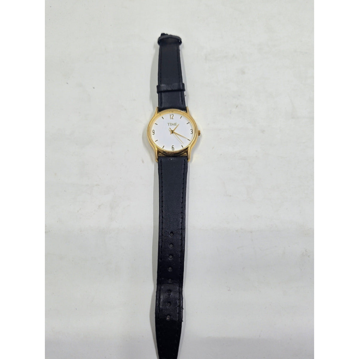 Vintage Gruen Precision Dual Time Quartz Men's Dress Watch (White Dial / Br