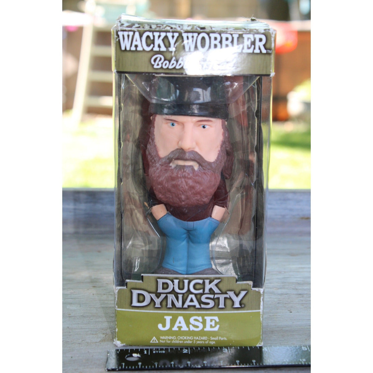 Funko Wacky Wobbler Bobble Head Duck Dynasty Jase NIB