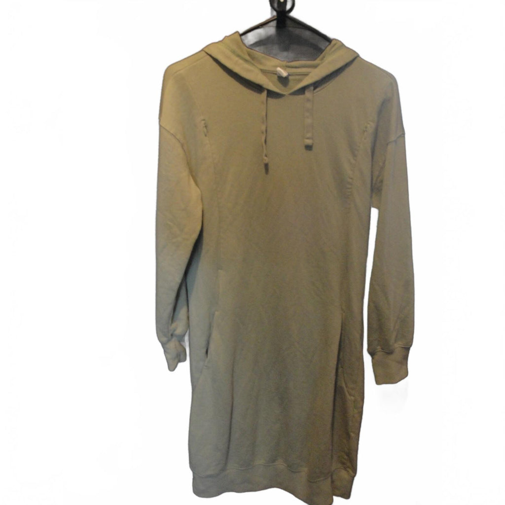 Old Navy Maternity Women’s green Hooded  Sweater Dress Size XS
