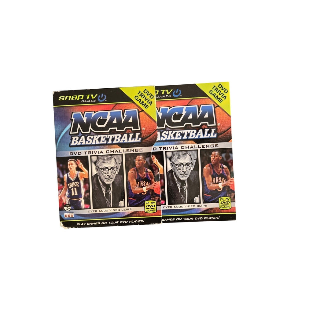 NCAA Basketball, DVD Trivia Challenge, Snap TV Games.