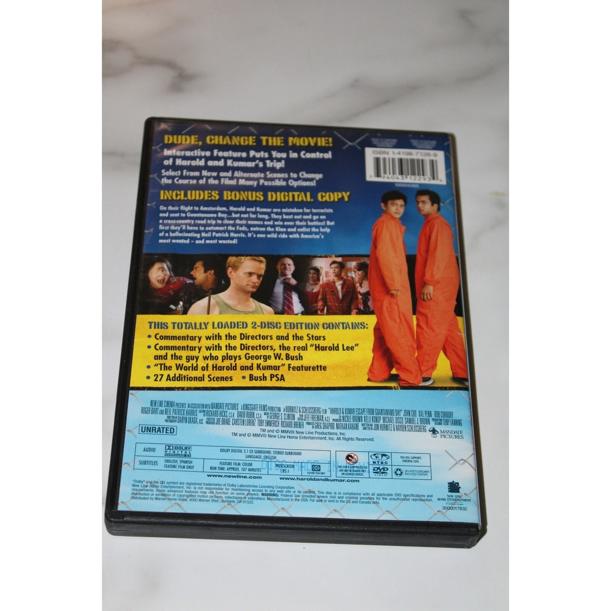 Harold & Kumar Escape From Guantanamo DVD