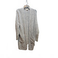 Dreamers Gray Fuzzy  Open Cardigan M/L