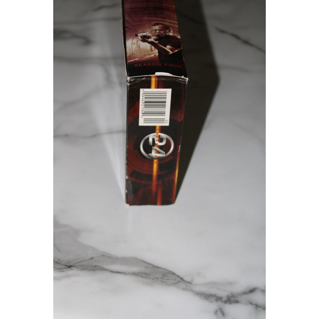 24 Season 4 - DVD - 7 Disc Set - Jack Bauer Kiefer Sutherland DVD in Great Cond