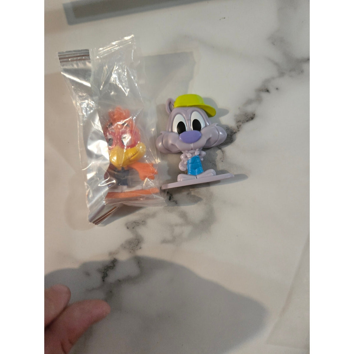 General Mills Cereal Squad Toy Figures Lot Sonny the Nerd & Chip the Wolf