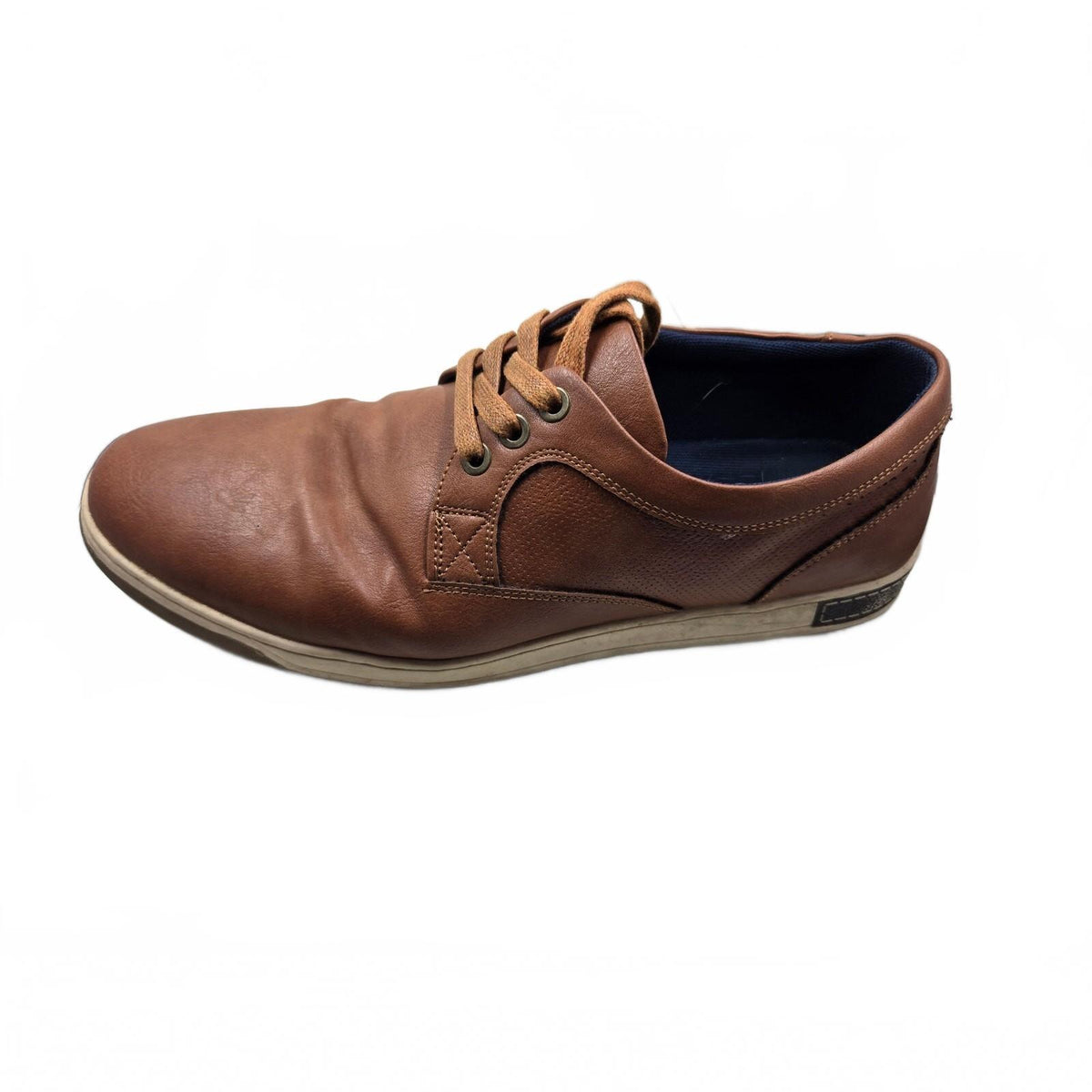 Jousen Milan Men's Brown Casual Dress Sneakers - Size US 10, Good Condition