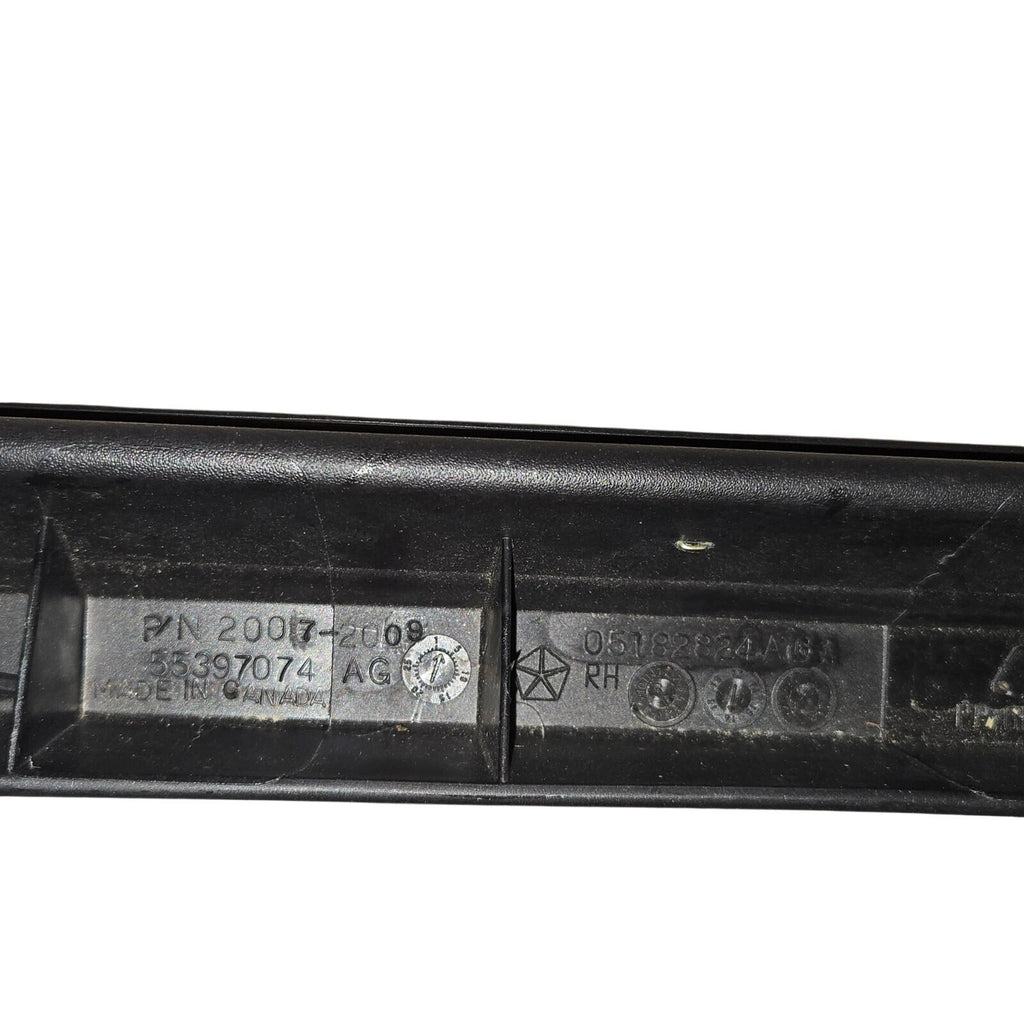 Jeep Wrangler JK JKU 2DR Front Passenger Soft Top Door Surround RH 55397074